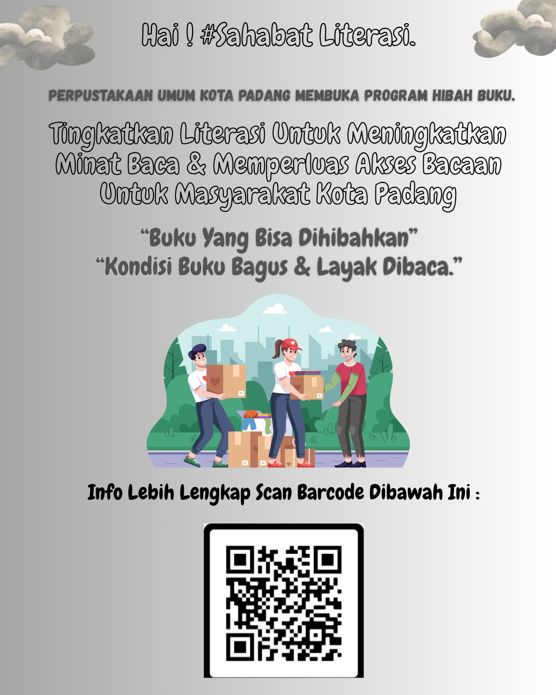 INOVASI IBU TIRI ( HIBAH BUKU TINGKATKAN LITERASI )